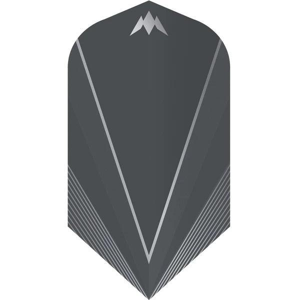 Mission - Shades - Sivá - Slim - 100 Mikrón - Letky Na Šípky - Direct Darts - 1