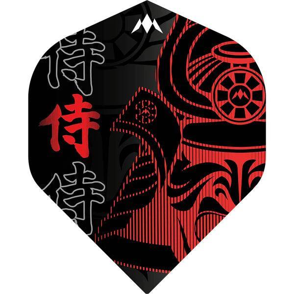 Mission - Solo - Samurai Ii Červená - No2 - 100 Micron - Letky Na Šípky - Direct Darts - 1