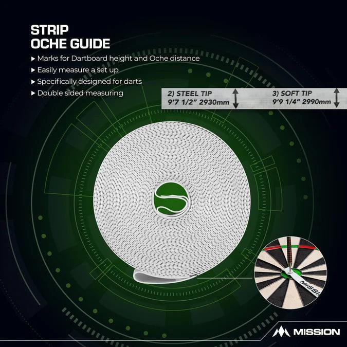 Mission - Páska Na Nastavenie Terča A Odhodová Čiary - Direct Darts - 2