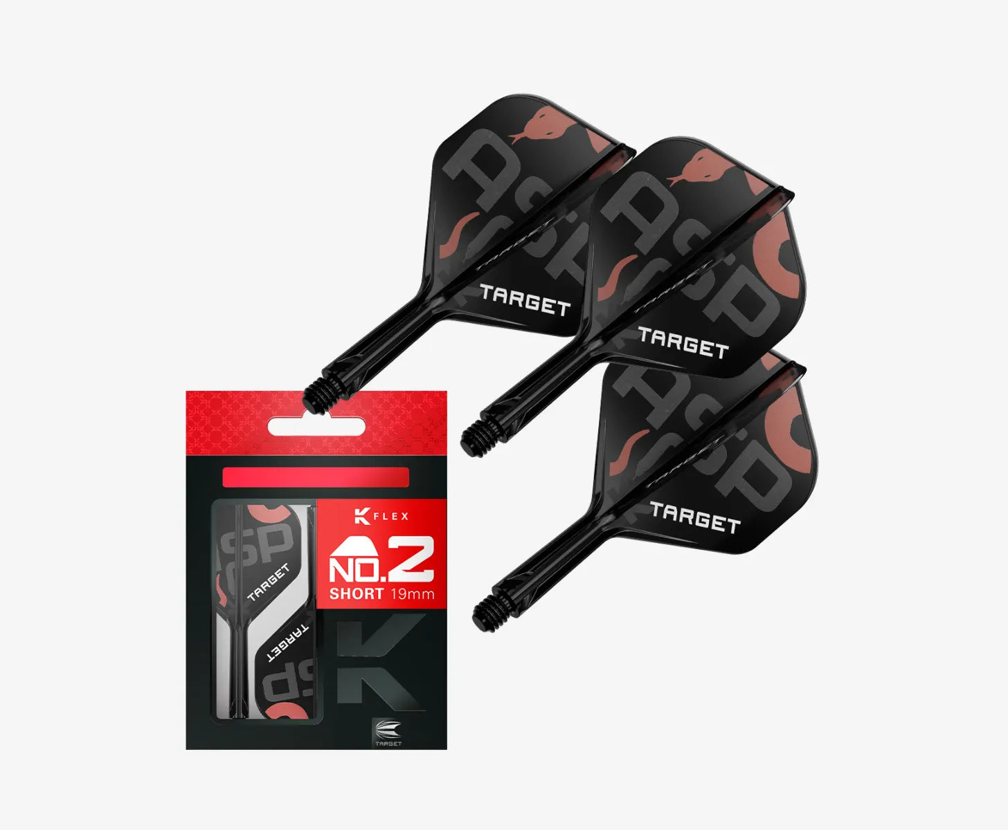 Target - K-Flex Nathan Aspinall - No2 - Letky/Násadka Na Šípky - Direct Darts - 1