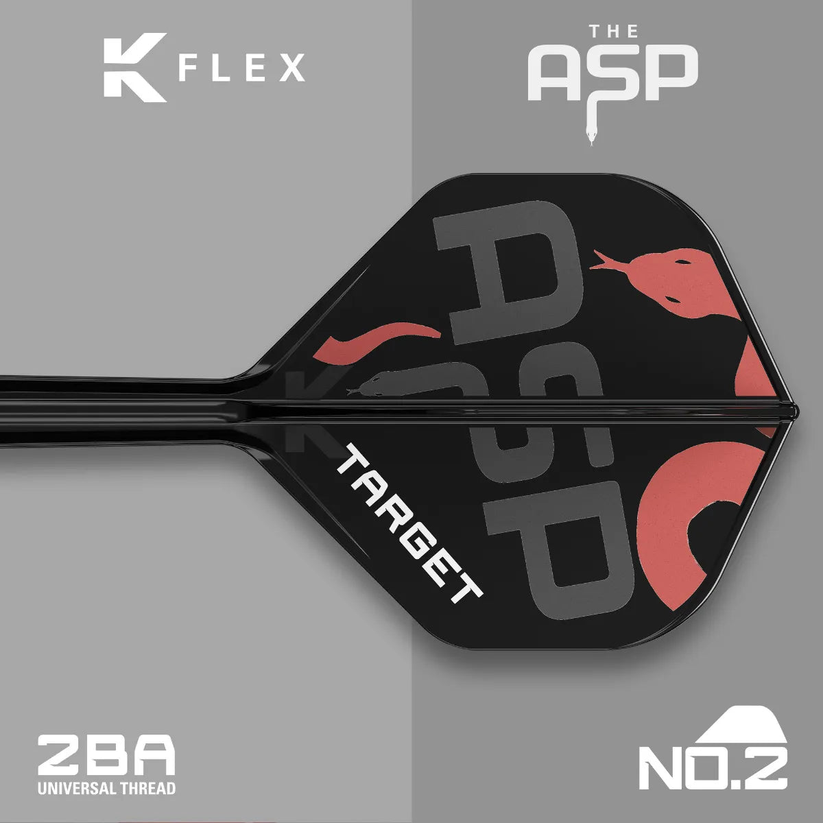 Target - K-Flex Nathan Aspinall - No2 - Letky/Násadka Na Šípky - Direct Darts - 2