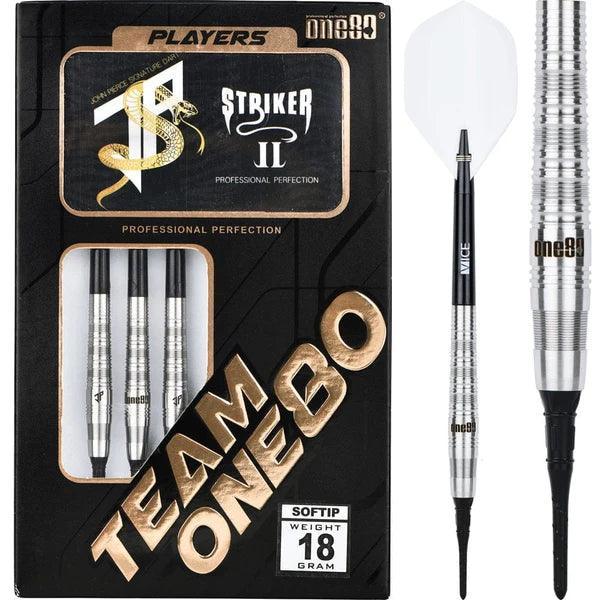 One80 - John Pierce - Striker 90% - Sada Soft Šípok - Direct Darts - 1