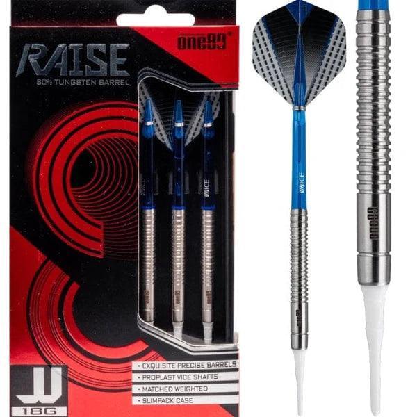 One80 - Raise Jj 80% - Sada Soft Šípok - Direct Darts - 1