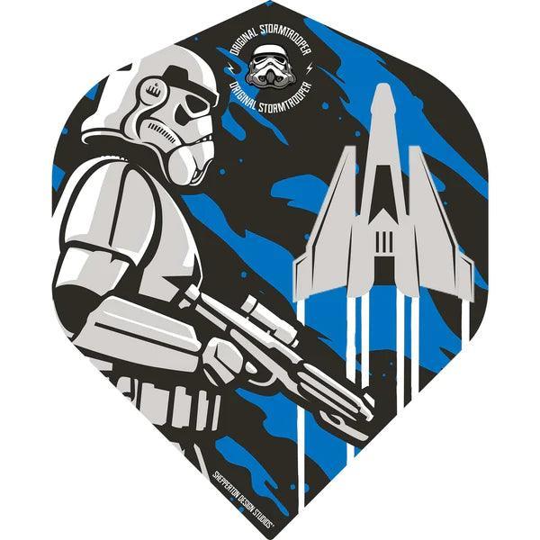 Original Stormtrooper - Stormtrooper & Space Craft - No2 - 100 Micron - Letky Na Šípky - Direct Darts - 1