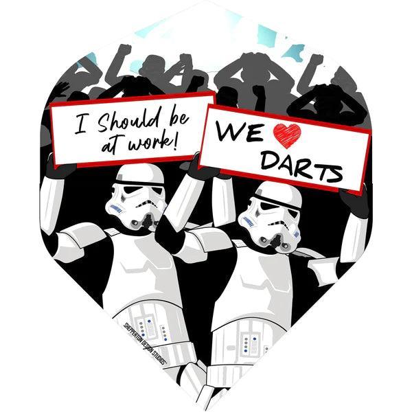 Original Stormtrooper - We Love Darts - No2 - 100 Micron - Letky Na Šípky - Direct Darts - 1