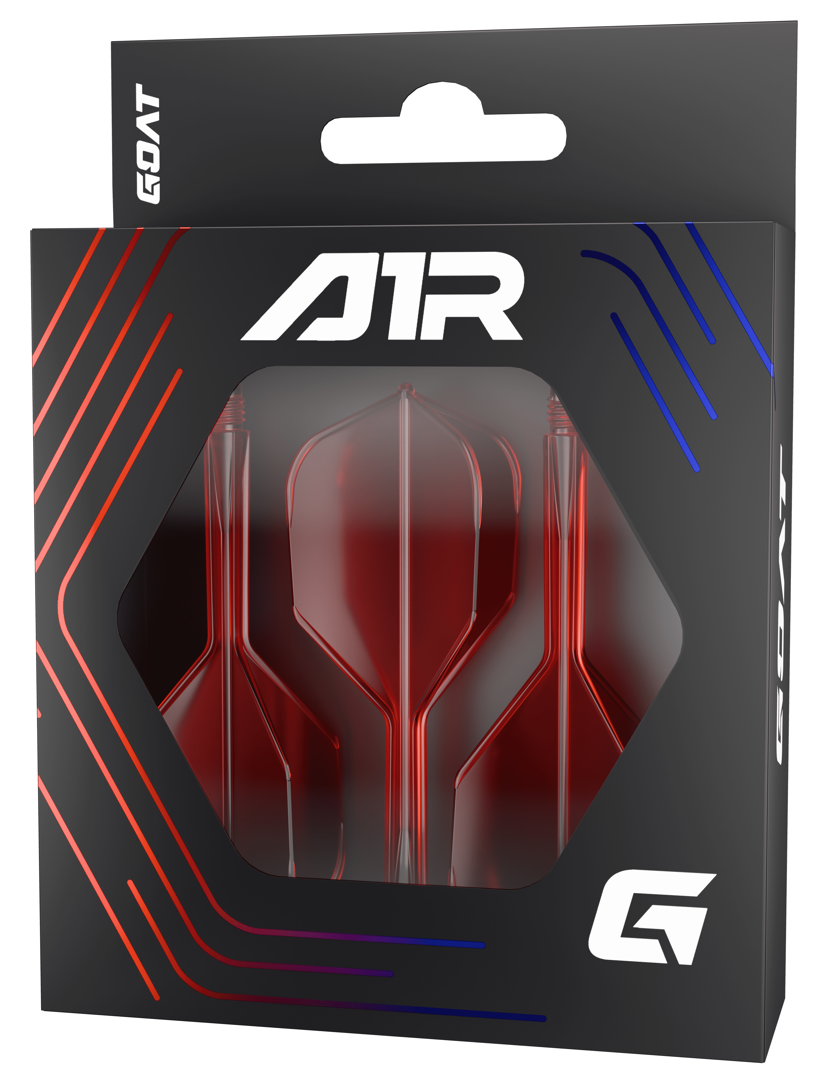 Goat - A1R Červená - No6 - Letky/Násadka Na Šípky - Direct Darts - 2