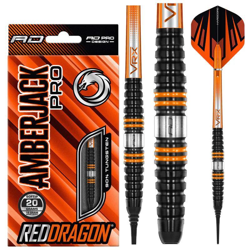 Red Dragon - Amberjack Pro V2 - 90% - Sada Soft Šípok - Direct Darts - 2