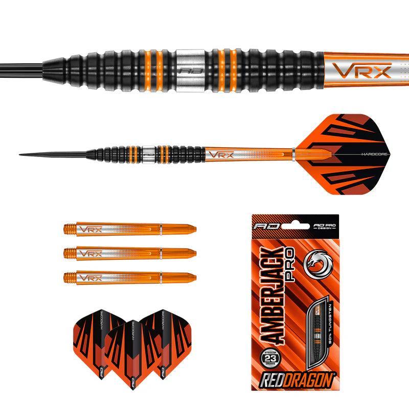 Red Dragon - Amberjack Pro V2 - 90% - Sada Steel Šípok - Direct Darts - 5