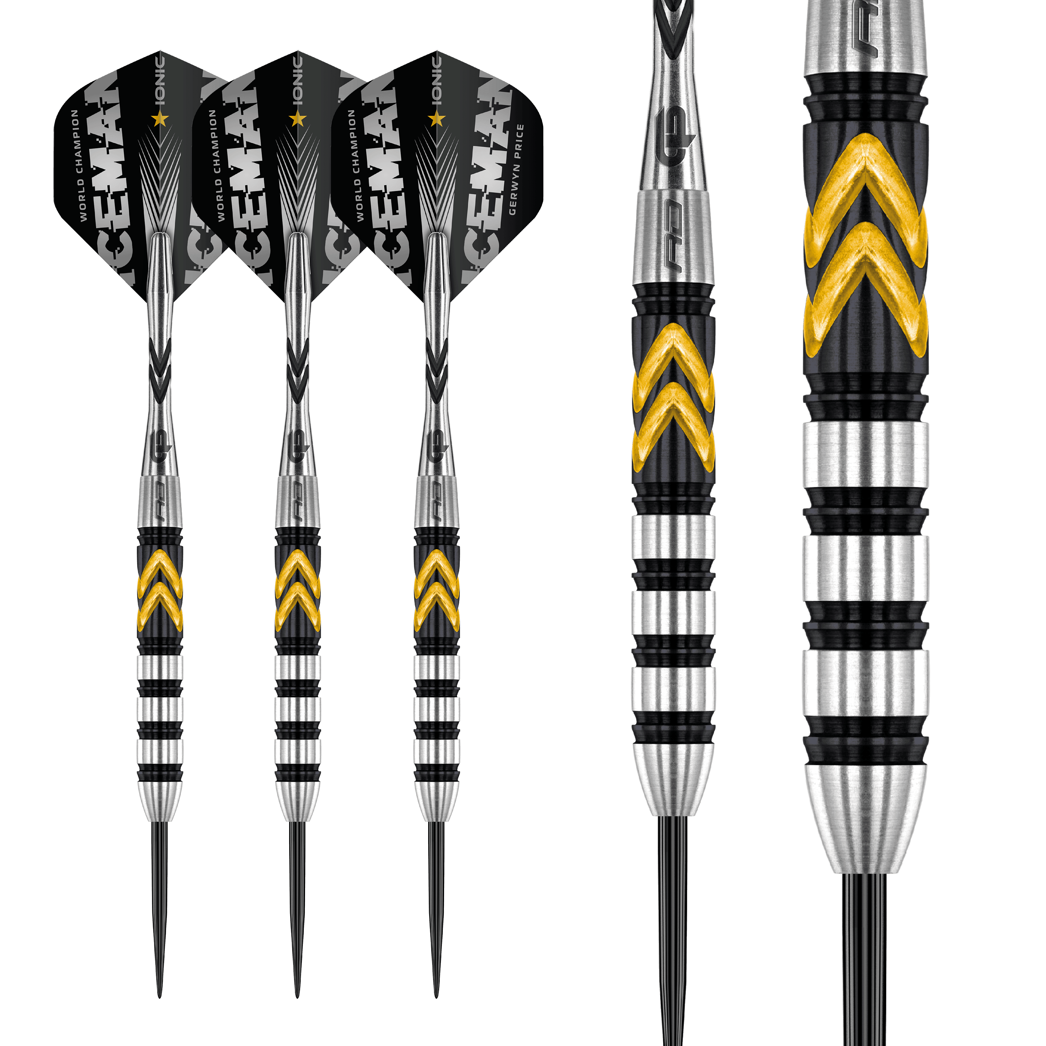 Red Dragon - Gerwyn Price Thunder Se 90% - Sada Steel Šípok - Direct Darts - 6