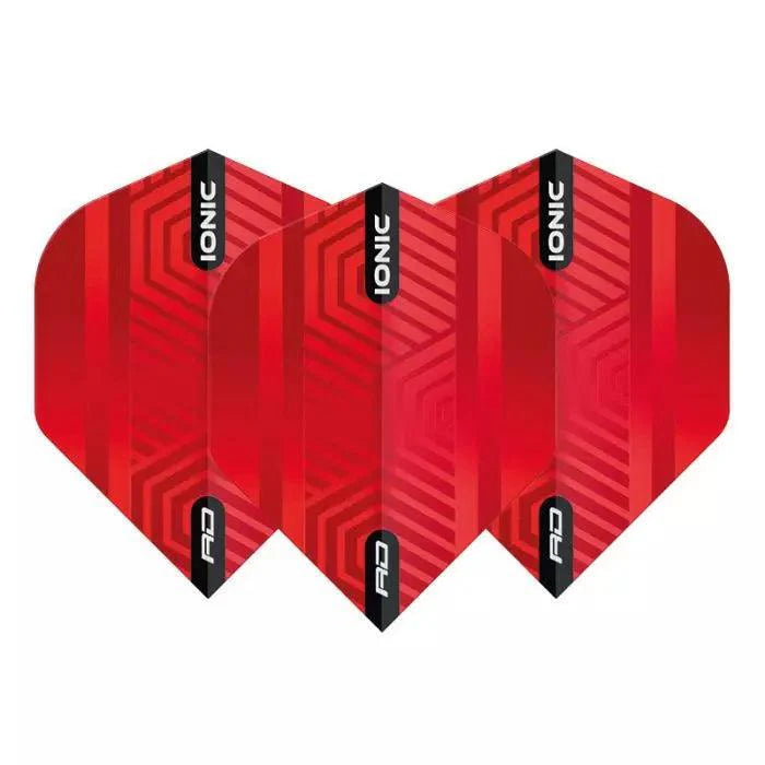 Red Dragon - Hardcore Ionic Červená - 100 Mikrón - Letky Na Šípky - Direct Darts - 1
