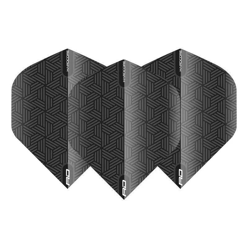 Red Dragon - Hardcore Xt Čierna - 100 Mikrón - Letky Na Šípky - Direct Darts - 1