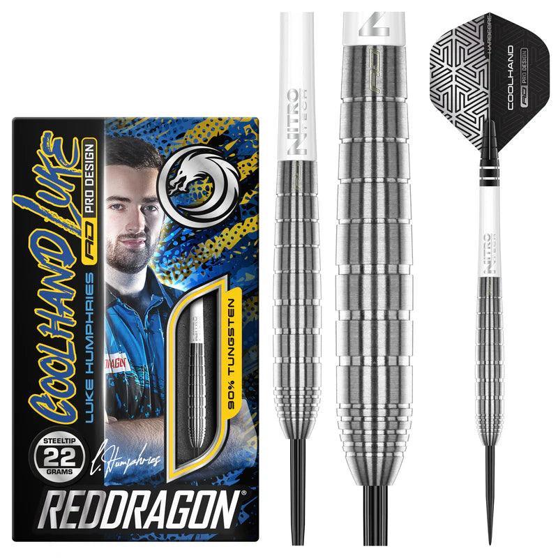 Red Dragon - Luke Humphries Tx1 - 90% - Sada Steel Šípok - Direct Darts - 2