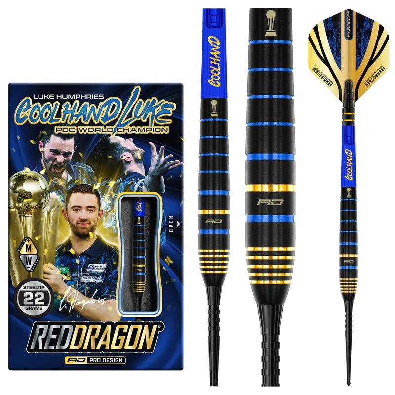 Red Dragon - Luke Humphries Tx4 Avenger - 90% - Sada Steel Šípok - Direct Darts - 2