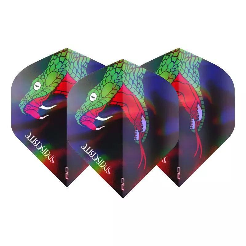 Red Dragon - Peter Wright Snakebite Holographic - 100 Mikrón - Letky Na Šípky - Direct Darts - 1
