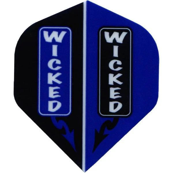 Ruthless - Wicked - Modrá - No2 - 100 Mikrón - Letky Na Šípky - Direct Darts - 1