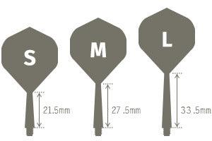 Condor - Axe - Biela - No2 - Jednodielny Násadka/Letky Na Šípky - Direct Darts - 2