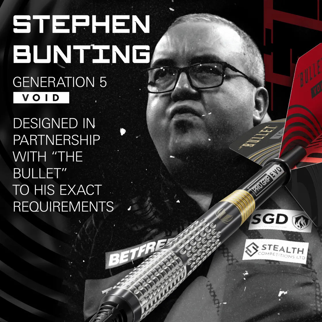 Target - Stephen Bunting G5 Void - 95% - Soft Šípky  - Direct Darts - 2