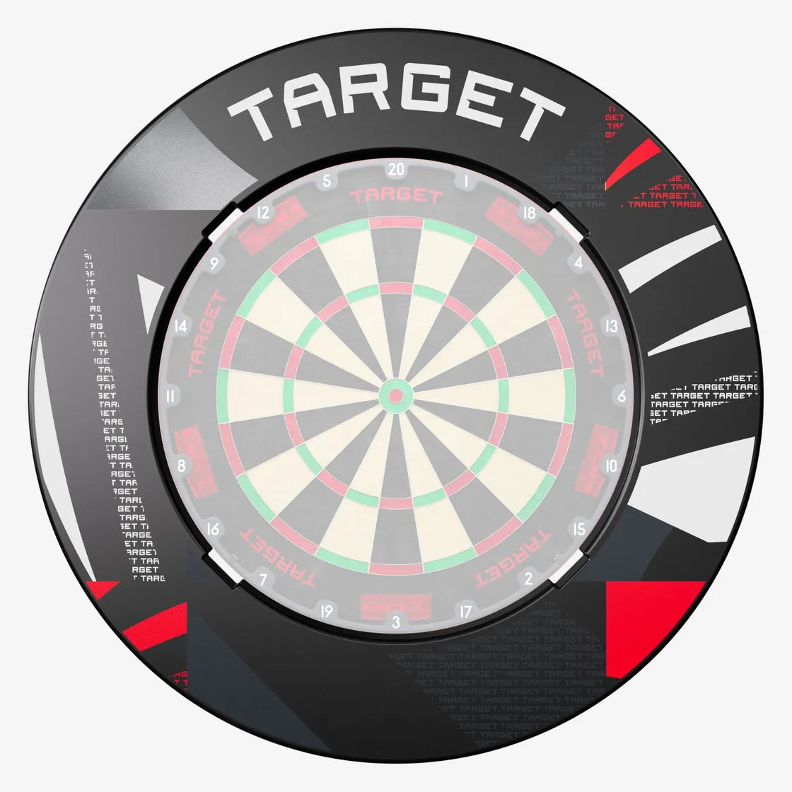 Target - Black Patterned Notched - Ochrana K Terčom - Direct Darts - 1