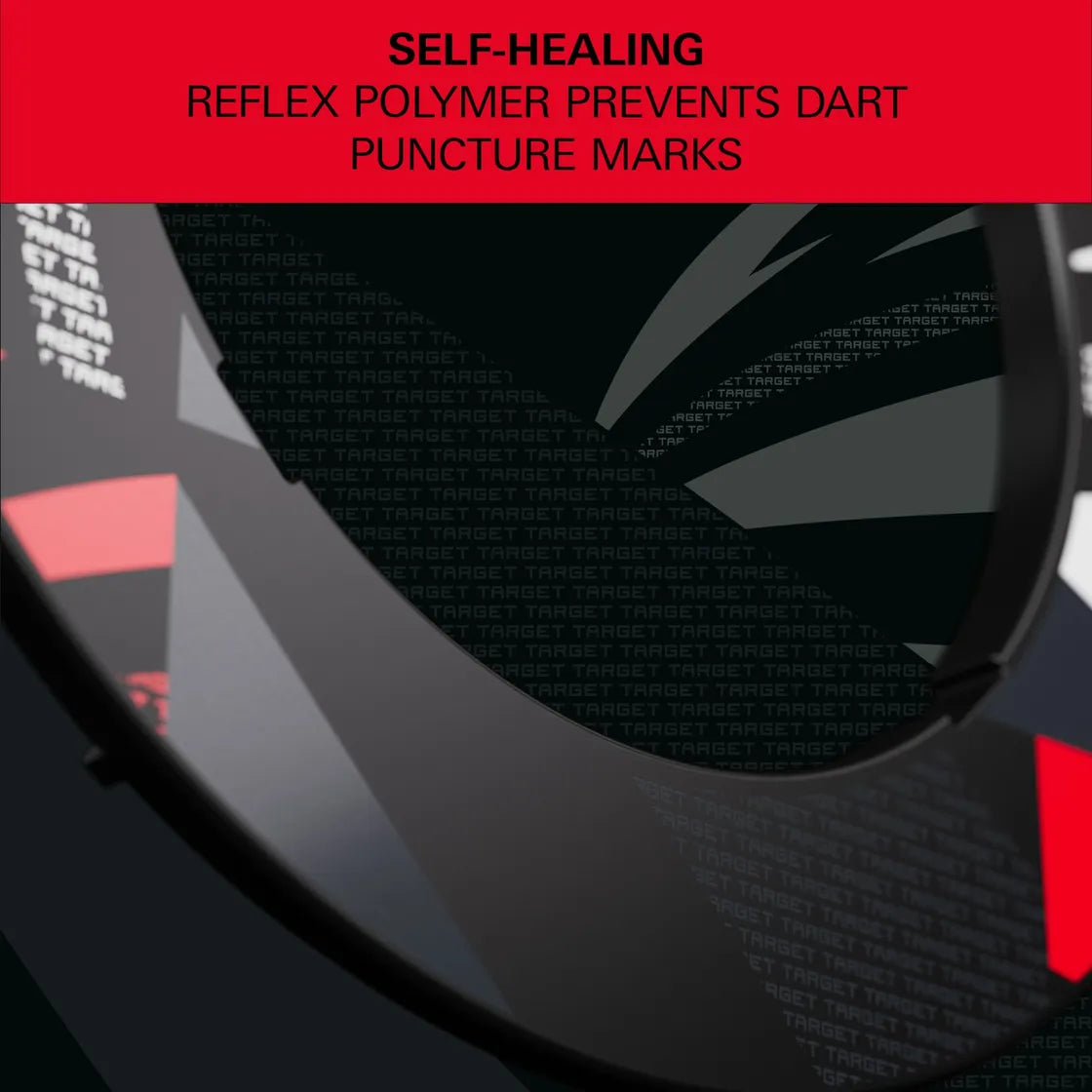 Target - Black Patterned Notched - Ochrana K Terčom - Direct Darts - 3