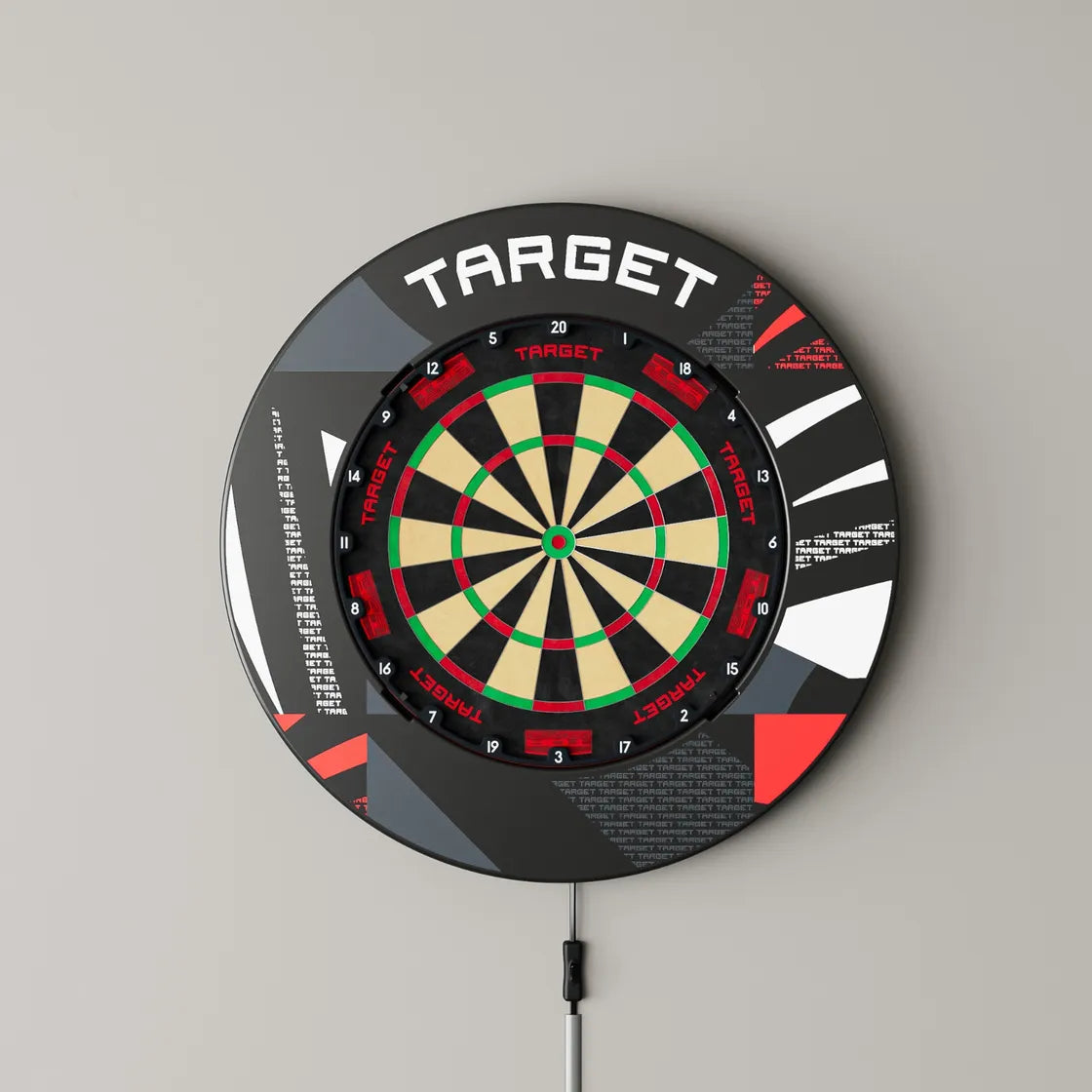 Target - Black Patterned Notched - Ochrana K Terčom - Direct Darts - 6