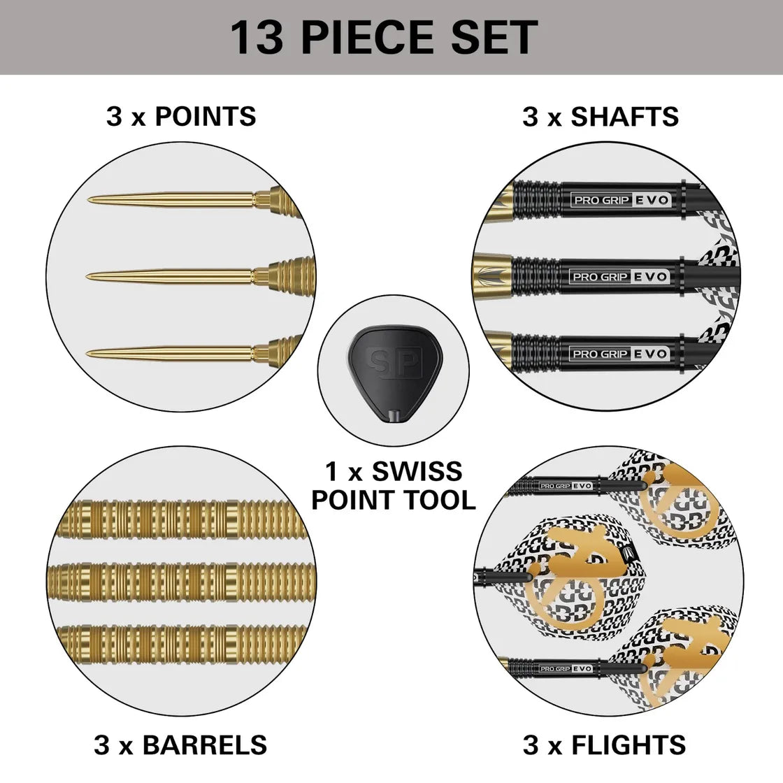 Target - Bolide Envy 01 - 90% - Steel Šípky - Direct Darts - 4