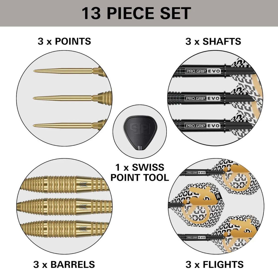 Target - Bolide Envy 05 - 90% - Steel Šípky - Direct Darts - 4
