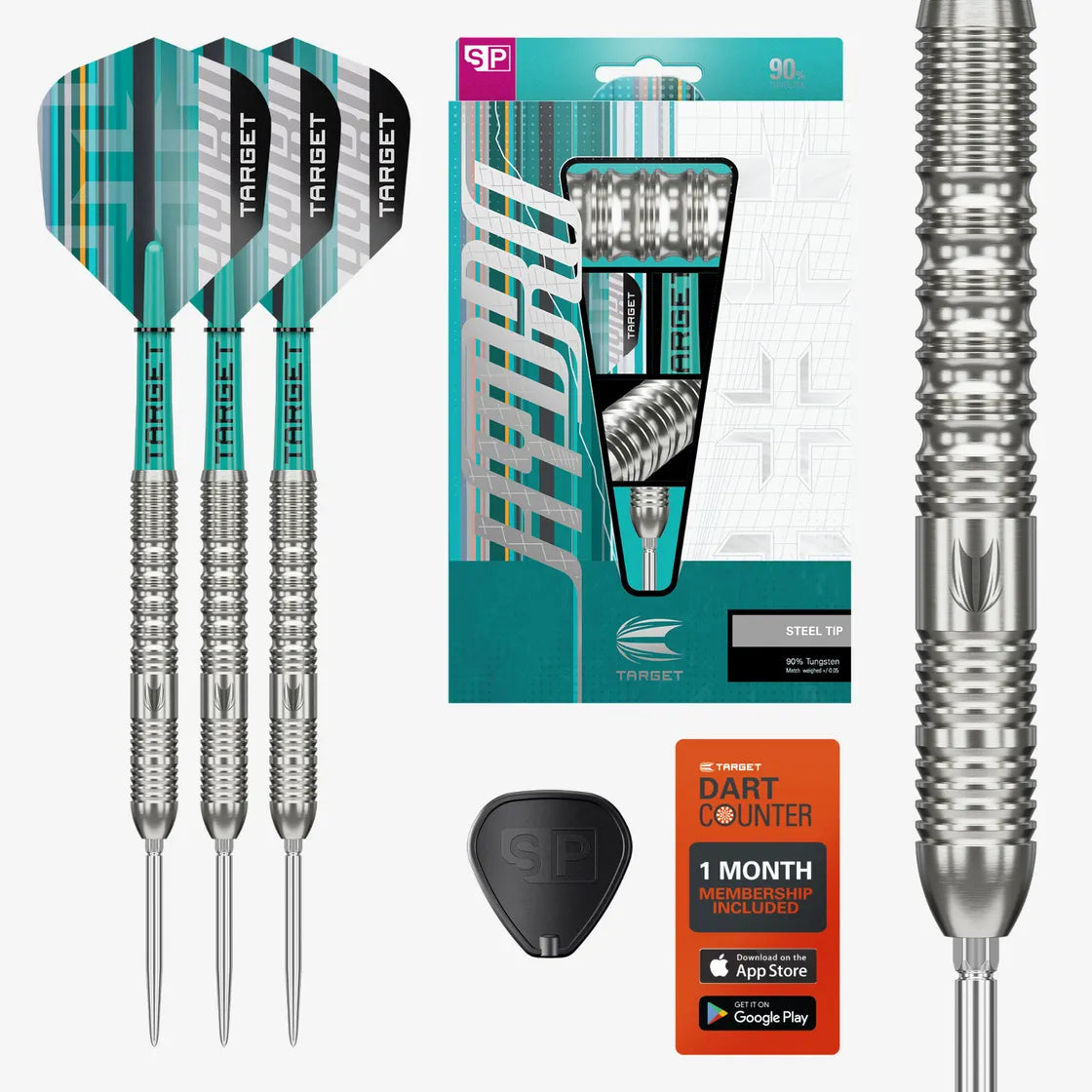 Target - Hydro 01 - 90% - Steel Šípky - Direct Darts - 1