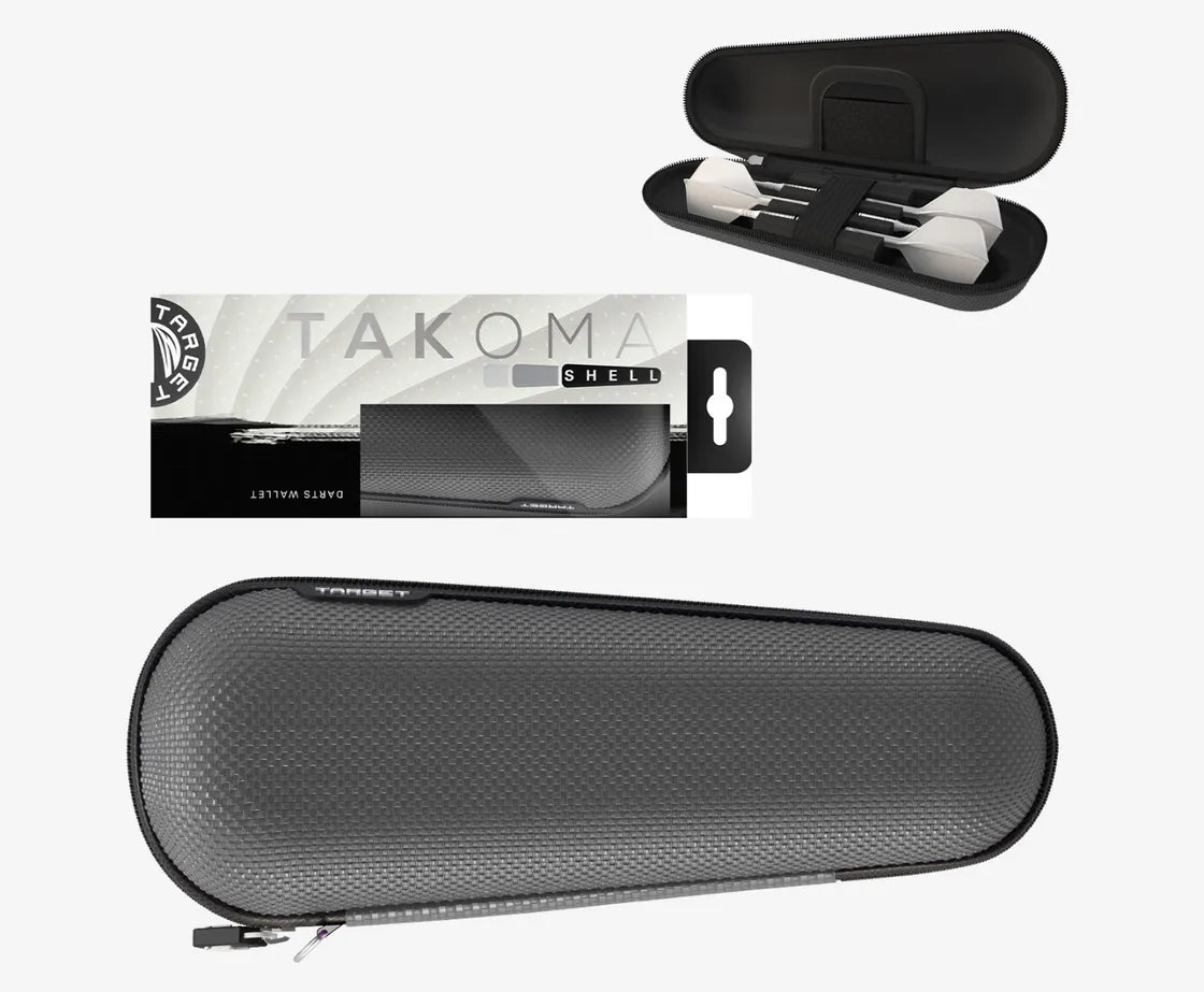 Target Japan - Takoma - Shell - Sivé - Puzdro Na Šípky - Direct Darts - 1