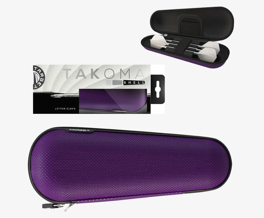 Target Japan - Takoma - Shell - Fialové - Puzdro Na Šípky - Direct Darts - 1