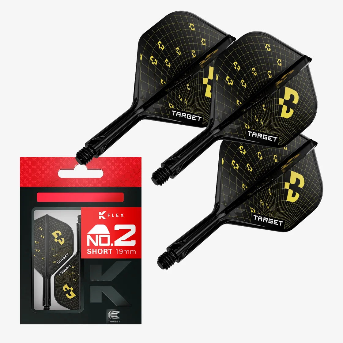 Target - K-Flex - Bolide - No2 - Jednodielny Násadka/Letky Na Šípky - Direct Darts - 1