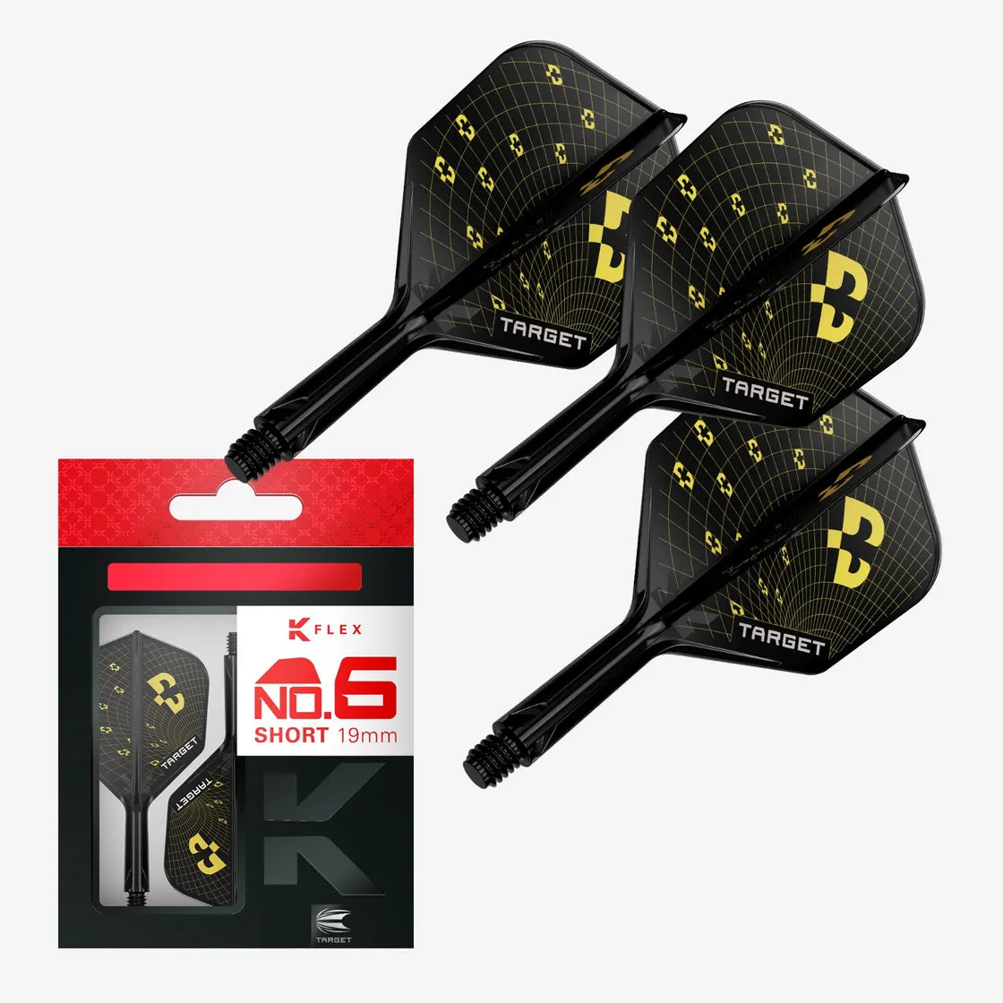 Target - K-Flex - Bolide - No6 - Jednodielny Násadka/Letky Na Šípky - Direct Darts - 1