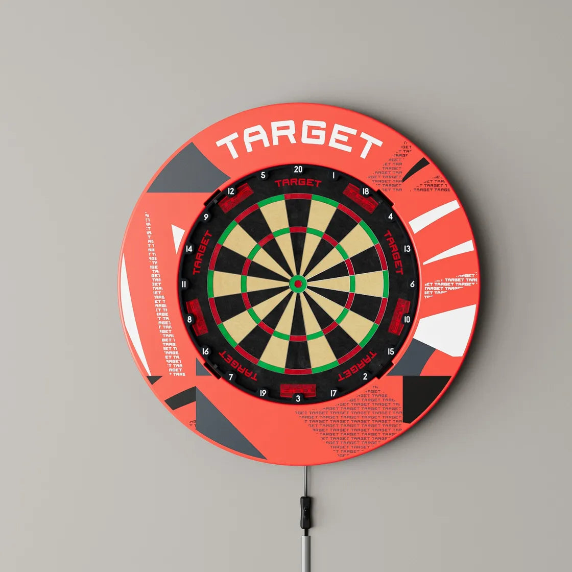 Target - Red Patterned Notched - Ochrana K Terčom - Direct Darts - 8