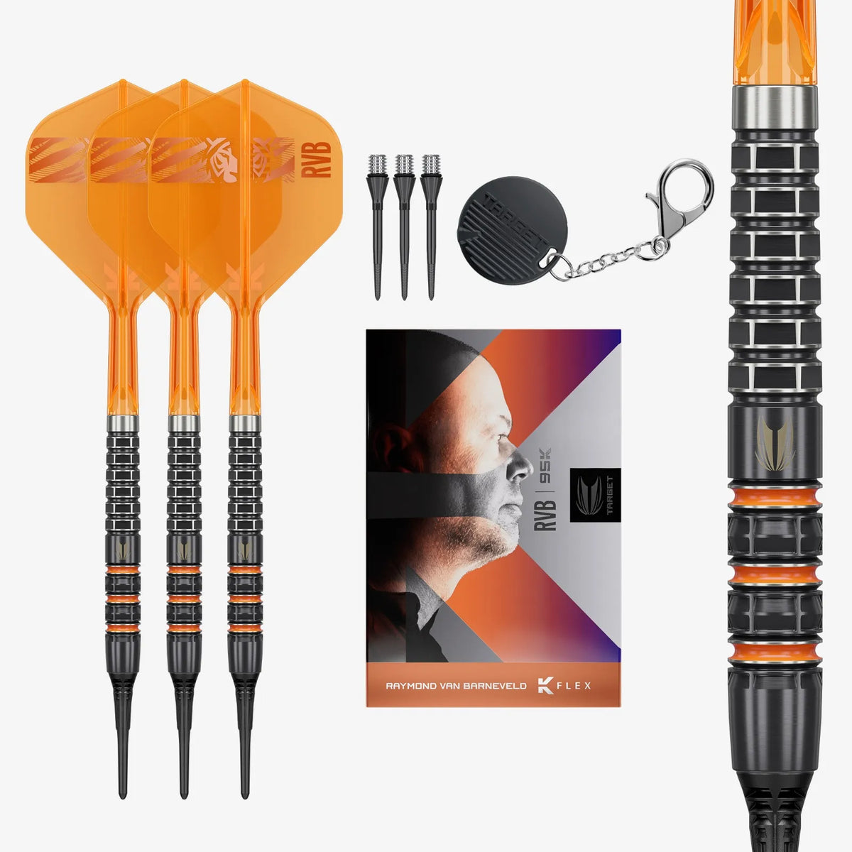 Target - Raymond Van Barneveld - 95K - Soft Šipky - Direct Darts - 1