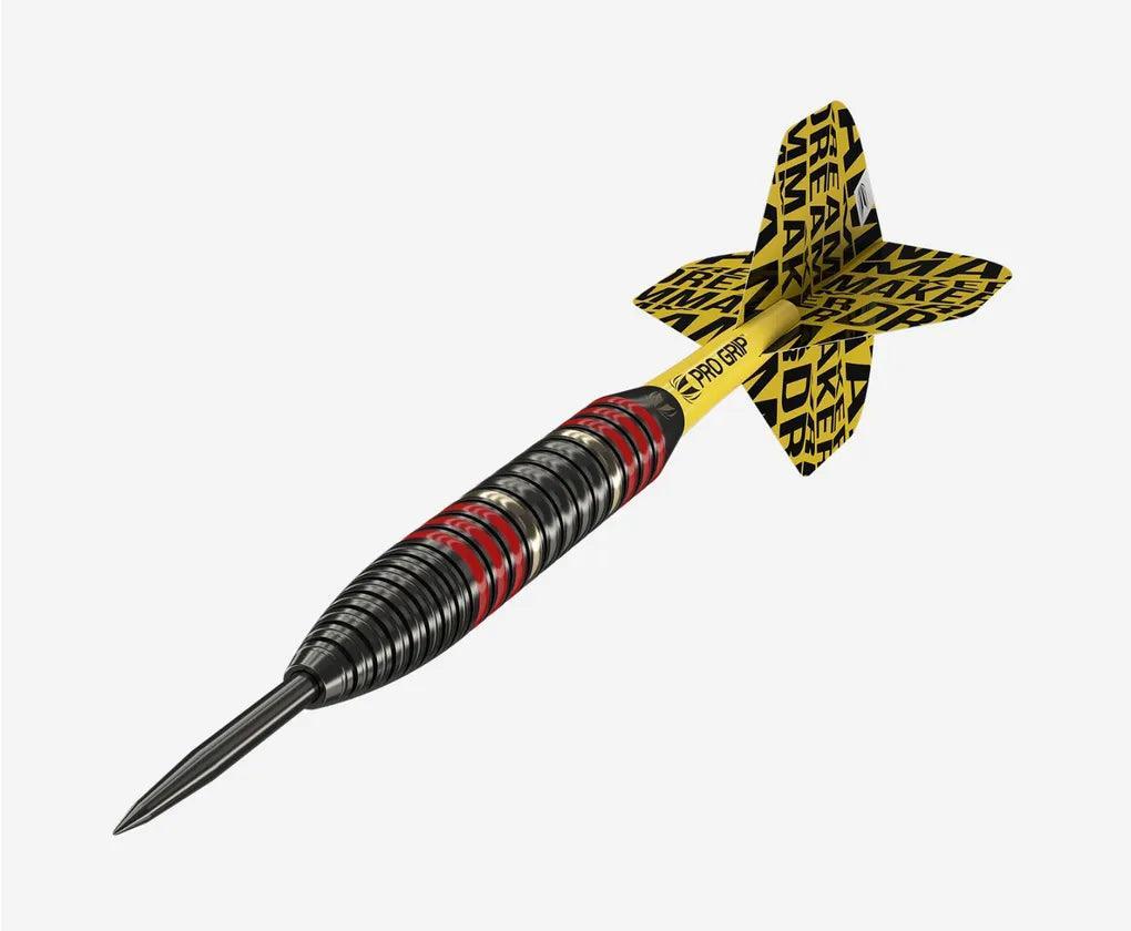 Target - Dimitri Van Den Bergh - Brass - Sada Steel Šípok - Direct Darts - 1