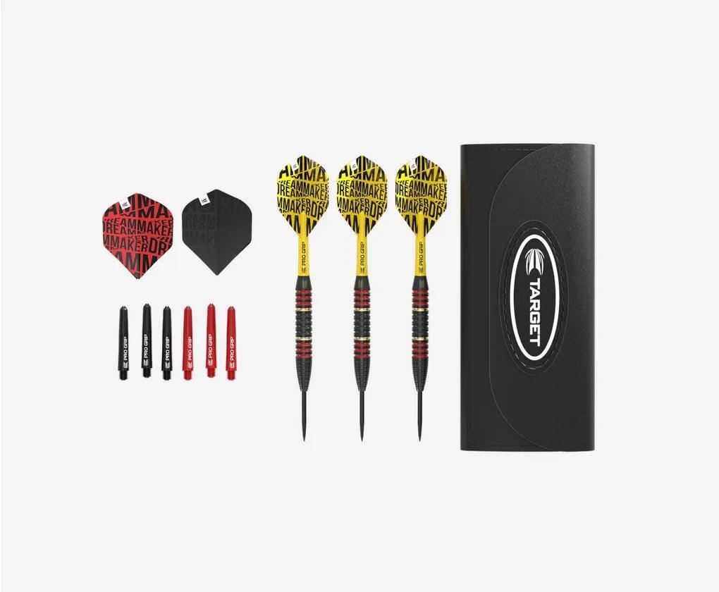 Target - Dimitri Van Den Bergh - Brass - Sada Steel Šípok - Direct Darts - 2