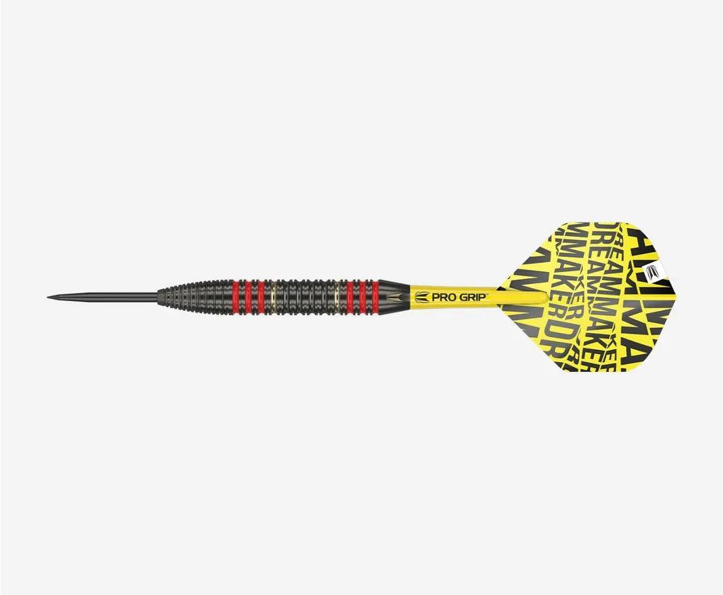 Target - Dimitri Van Den Bergh - Brass - Sada Steel Šípok - Direct Darts - 3