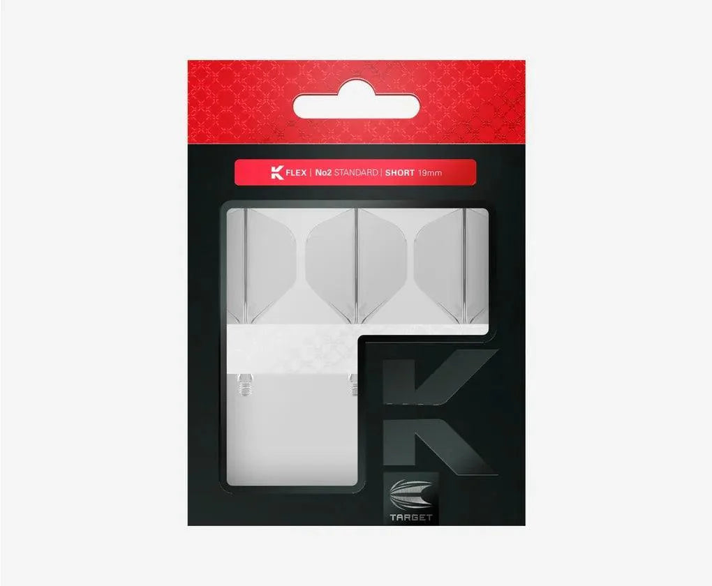 Target - K-Flex - No2 - Priehľadná - Letky/Násadka Na Šípky - Direct Darts - 3