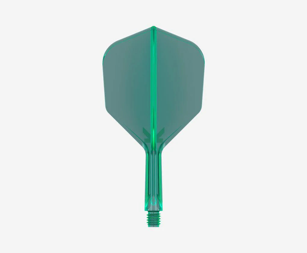 Target - K-Flex - No6 - Zelená - Jednodielny Násadka/Letky Na Šípky - Direct Darts - 2