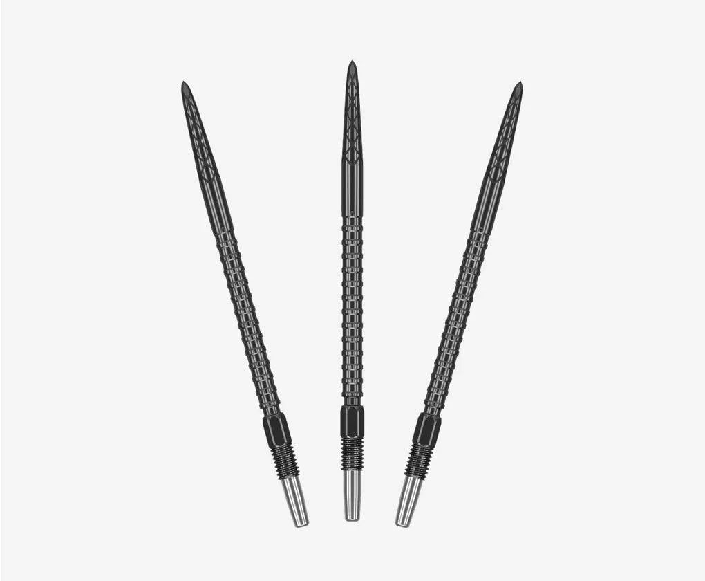 Target - Swiss Point - Ds - Čierna - Hroty Na Šípky - Direct Darts - 1