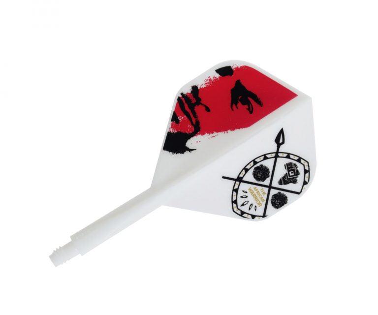Condor - Axe A.W Inspiration3 - Biela - No2 - Jednodielny Násadka/Letky Na Šípky - Direct Darts - 1
