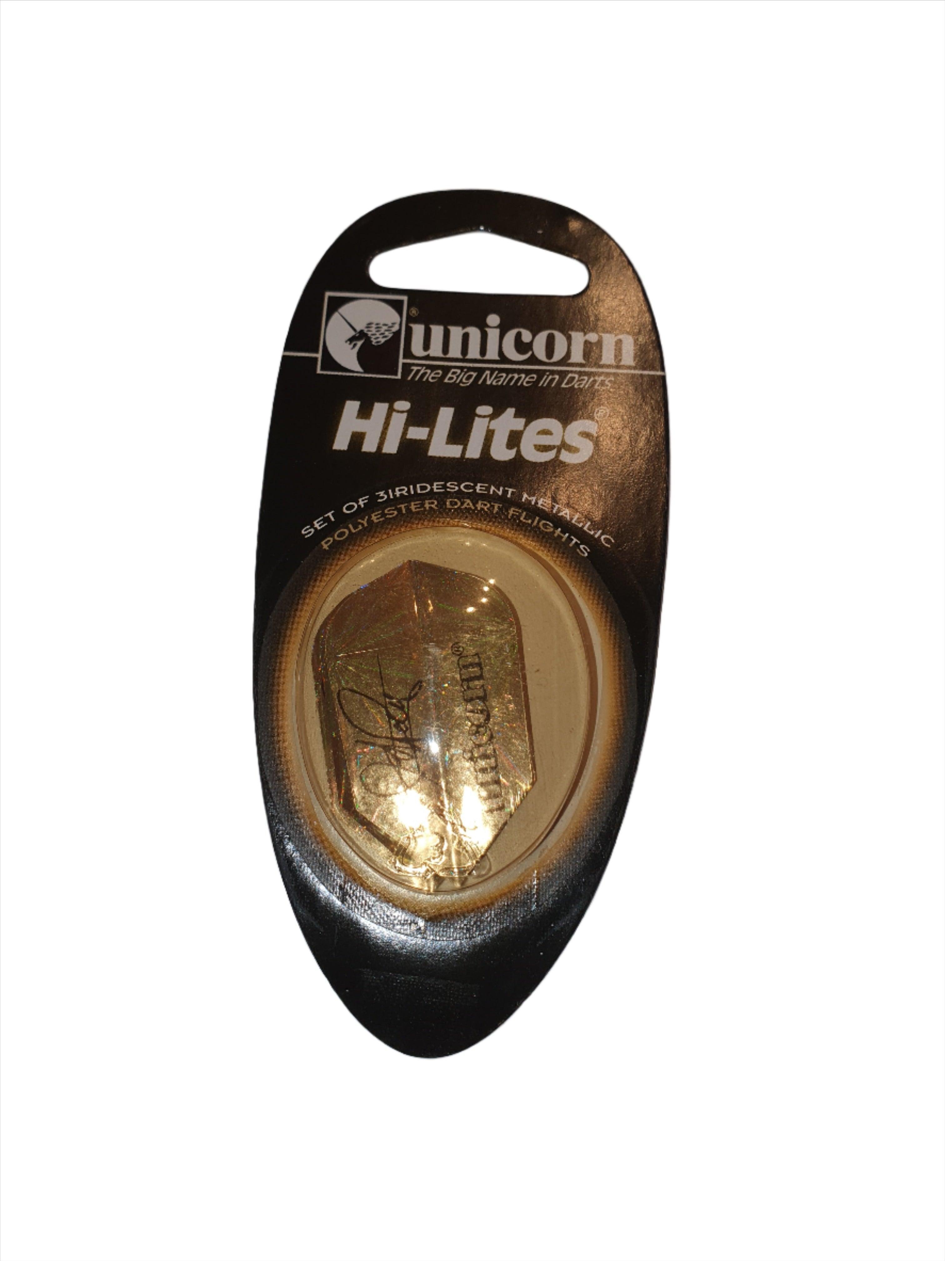 Unicorn - Authentic - John Part - Gold - Slim - 100 Mikrón - Letky Na Šípky - Direct Darts - 1