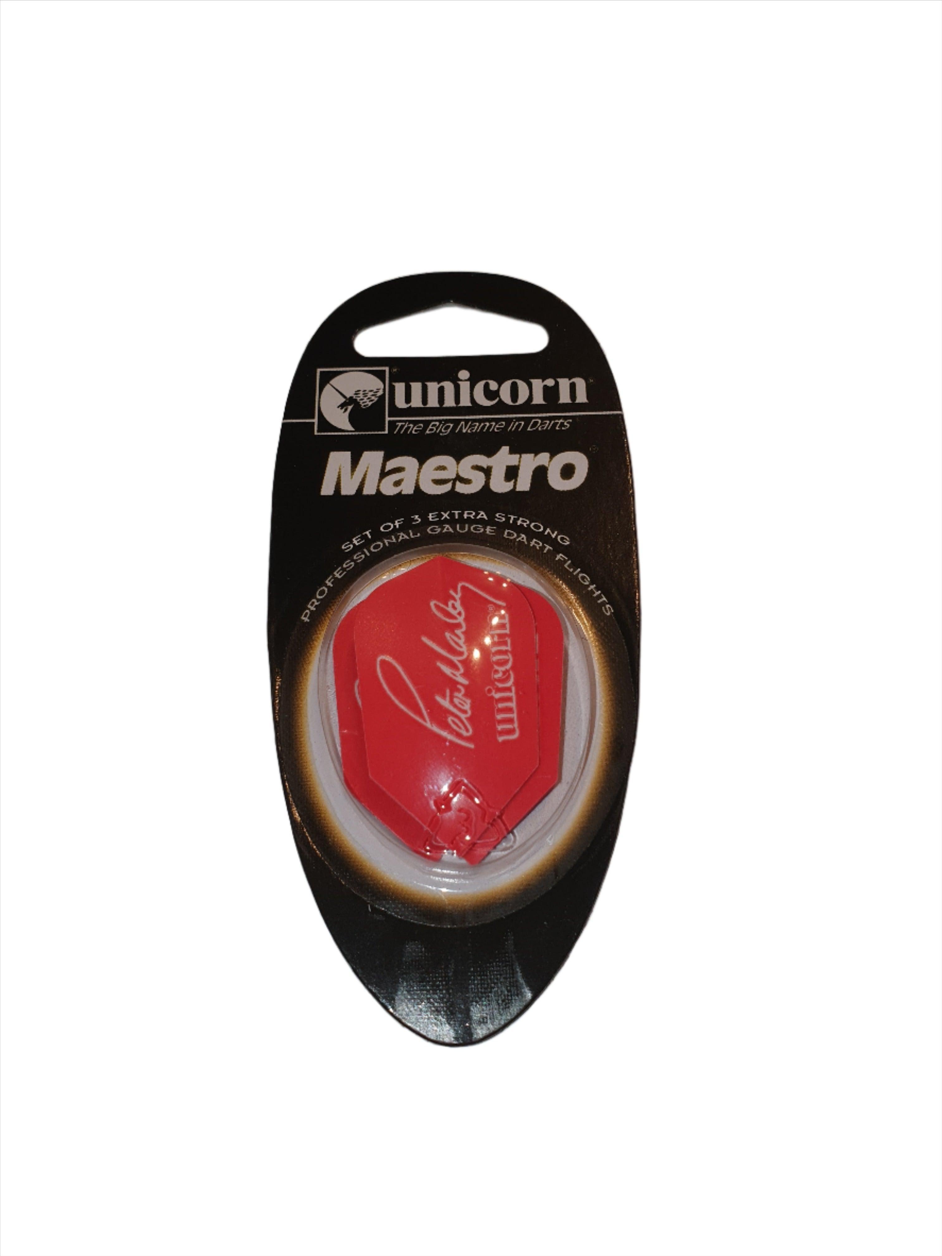 Unicorn - Authentic - Peter Manley - Red - Slim - 100 Mikrón - Letky Na Šípky - Direct Darts - 1