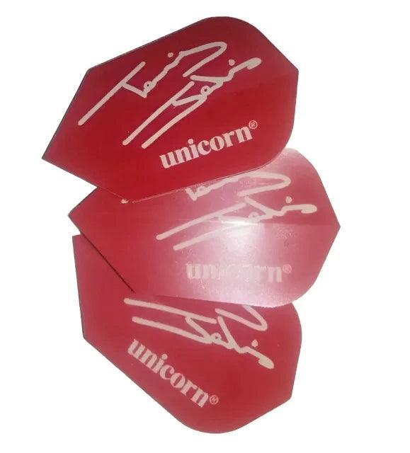 Unicorn - Authentic - Terry Jenkins - Red - Slim - 100 Mikrón - Letky Na Šípky - Direct Darts - 1