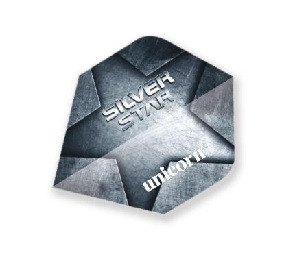 Unicorn - Core Plus Silverstar - 75 Mikrón - Letky Na Šípky - Direct Darts - 1