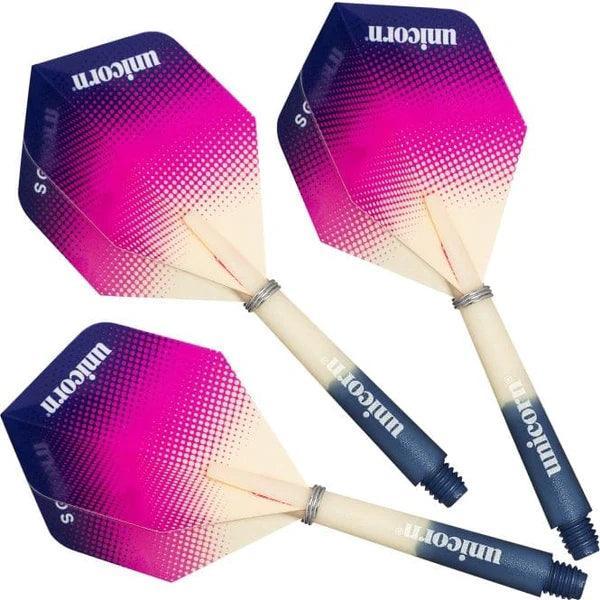Unicorn - Cosmos Aurora Combo Pack - 100 Mikrón - Letky Na Šípky - Direct Darts - 1