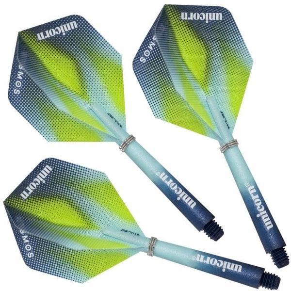 Unicorn - Cosmos Meteor Combo Pack - 100 Mikrón - Letky Na Šípky - Direct Darts - 1