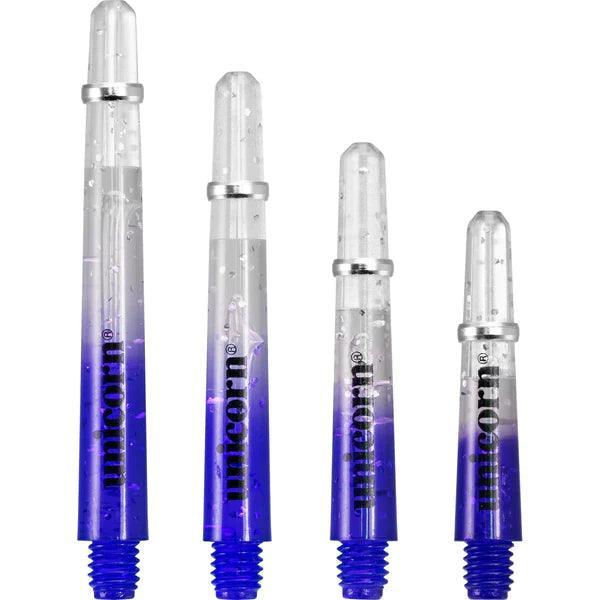 Unicorn - Gripper 4 Elememts 2 Tone Modrá/Priehľadná - Násadka Na Šípky - Direct Darts - 1
