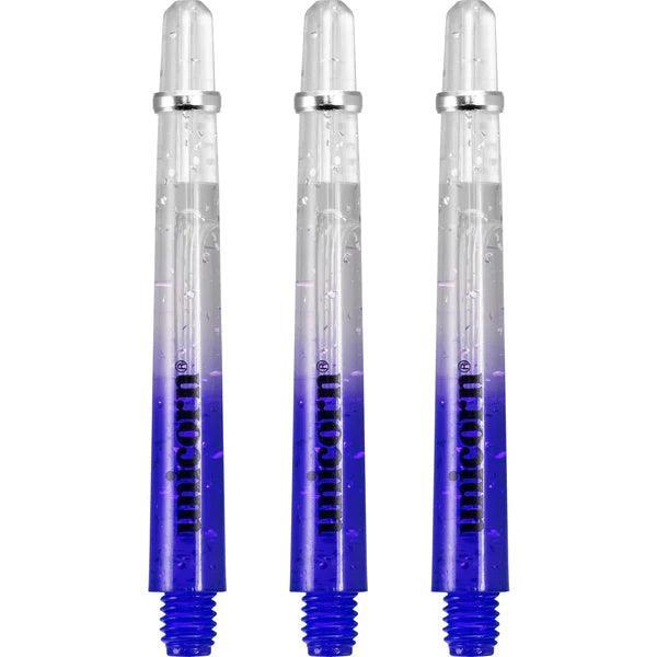 Unicorn - Gripper 4 Elememts 2 Tone Modrá/Priehľadná - Násadka Na Šípky - Direct Darts - 2