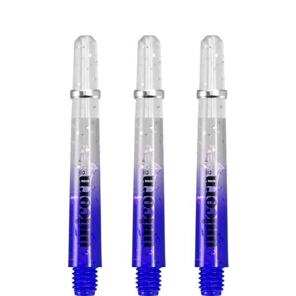 Unicorn - Gripper 4 Elememts 2 Tone Modrá/Priehľadná - Násadka Na Šípky - Direct Darts - 3