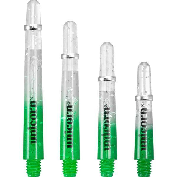 Unicorn - Gripper 4 Elememts 2 Tone Zelená/Priehľadná - Násadka Na Šípky - Direct Darts - 1